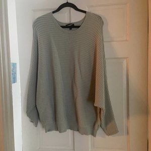 Express Ribbed Dolman Sleeve Sweater XL